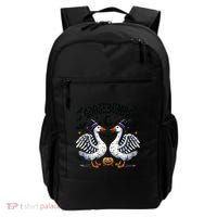 Goosebumps Geese Funny Halloween Witches Hat Backpack thumb 0