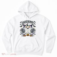 Goosebumps Geese Funny Halloween Witches Hat Hoodie thumb 0