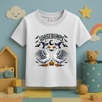 Goosebumps Geese Funny Halloween Witches Hat Toddler T-Shirt thumb 3