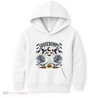 Goosebumps Geese Funny Halloween Witches Hat Kids Hoodie thumb 0