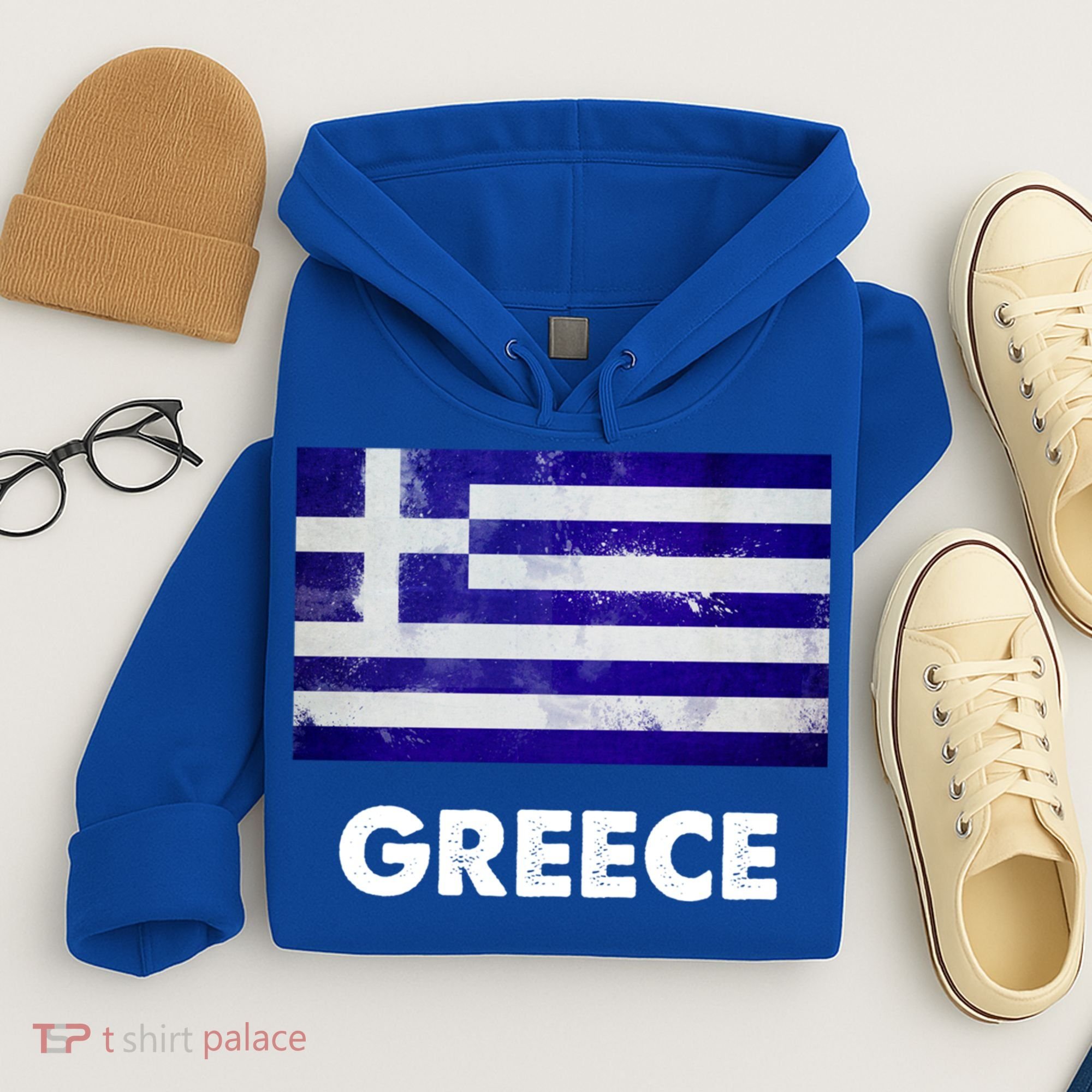 Greek Greece Flag Cool Gift Hoodie