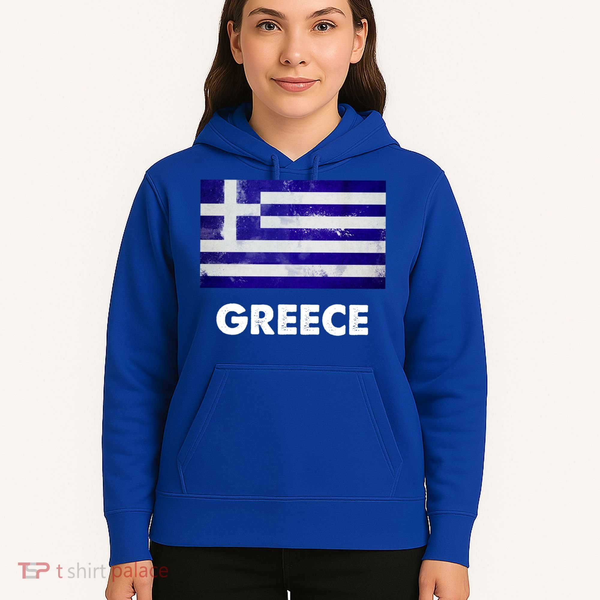 Greek Greece Flag Cool Gift Hoodie