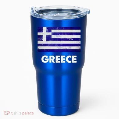 Greek Greece Flag Cool Gift Tumbler