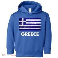 Greek Greece Flag Cool Gift Toddler Hoodie thumb 0