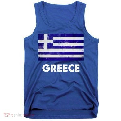 Greek Greece Flag Cool Gift Tank Top