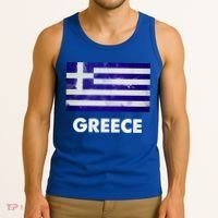 Greek Greece Flag Cool Gift Tank Top thumb 3