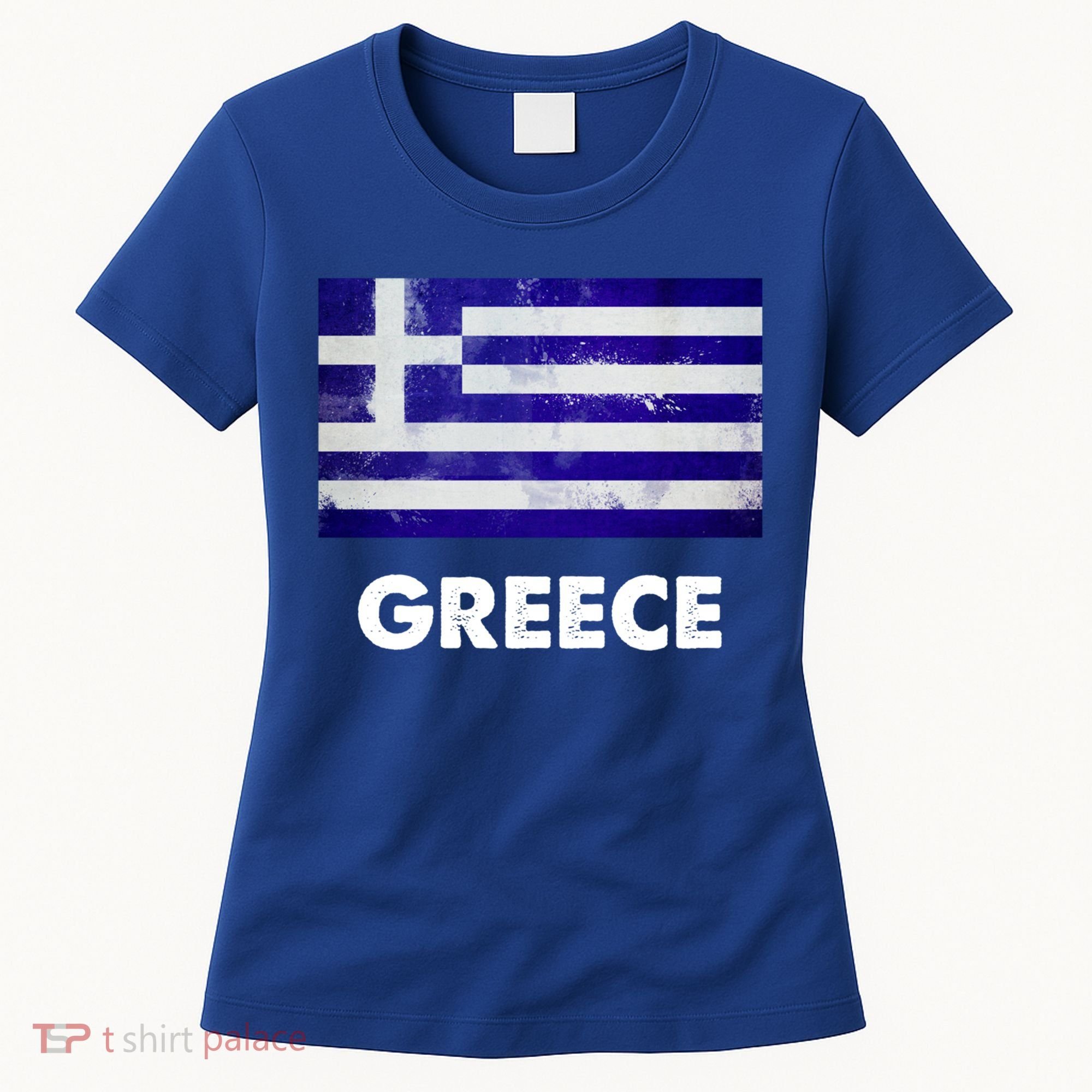 Greek Greece Flag Cool Gift Women's T-Shirt