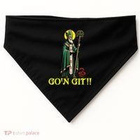Gon Git Funny St Patricks Day Shamrock St Patty Party Irish USA-Made Doggie Bandana thumb 0