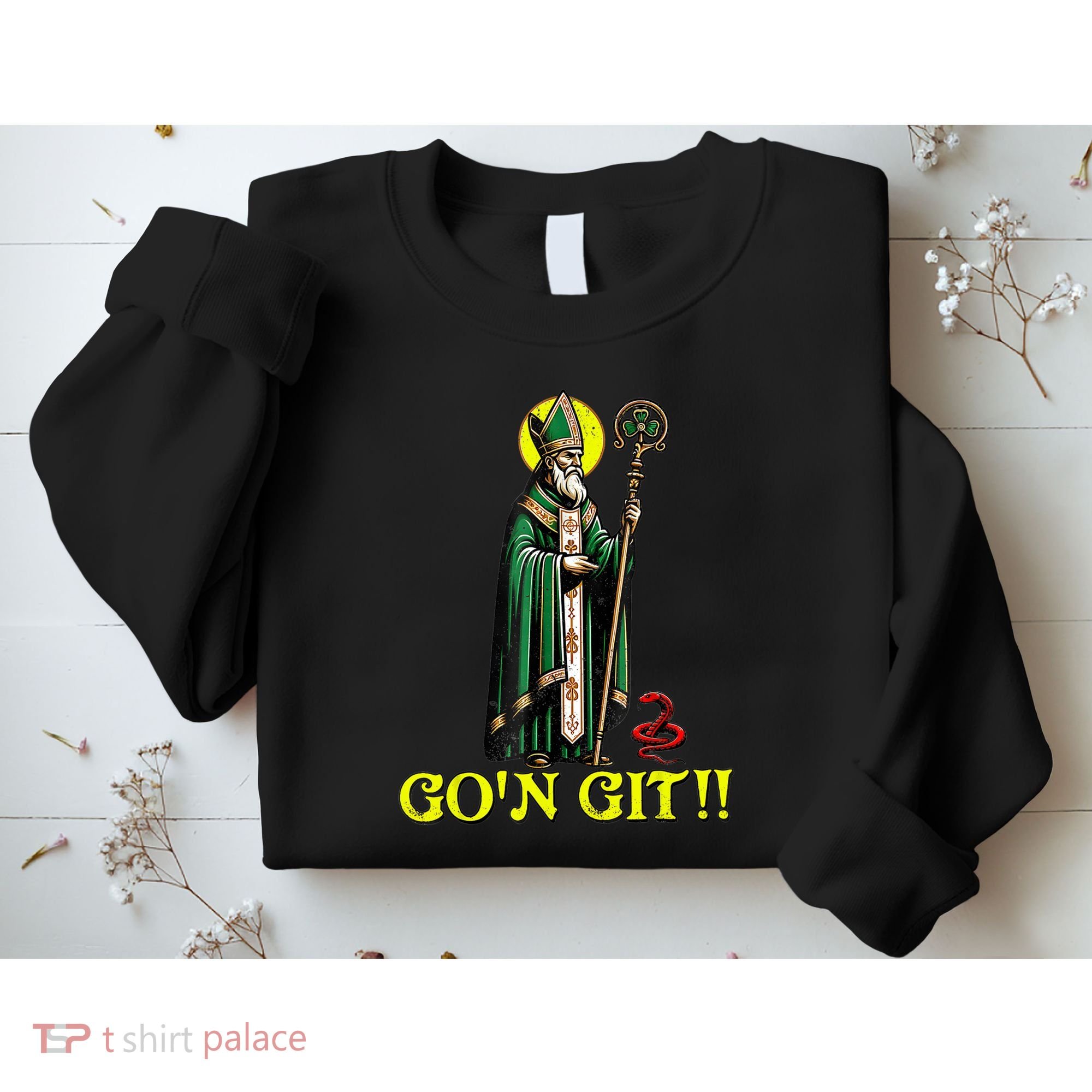 Gon Git Funny St Patricks Day Shamrock St Patty Party Irish Sweatshirt