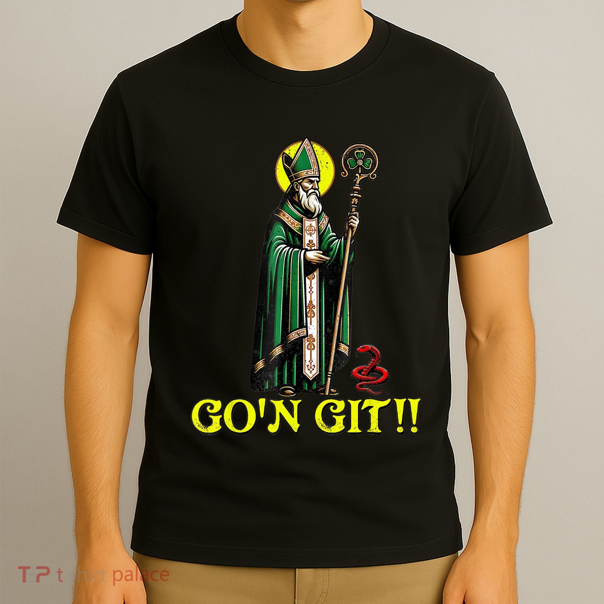 Gon Git Funny St Patricks Day Shamrock St Patty Party Irish T-Shirt