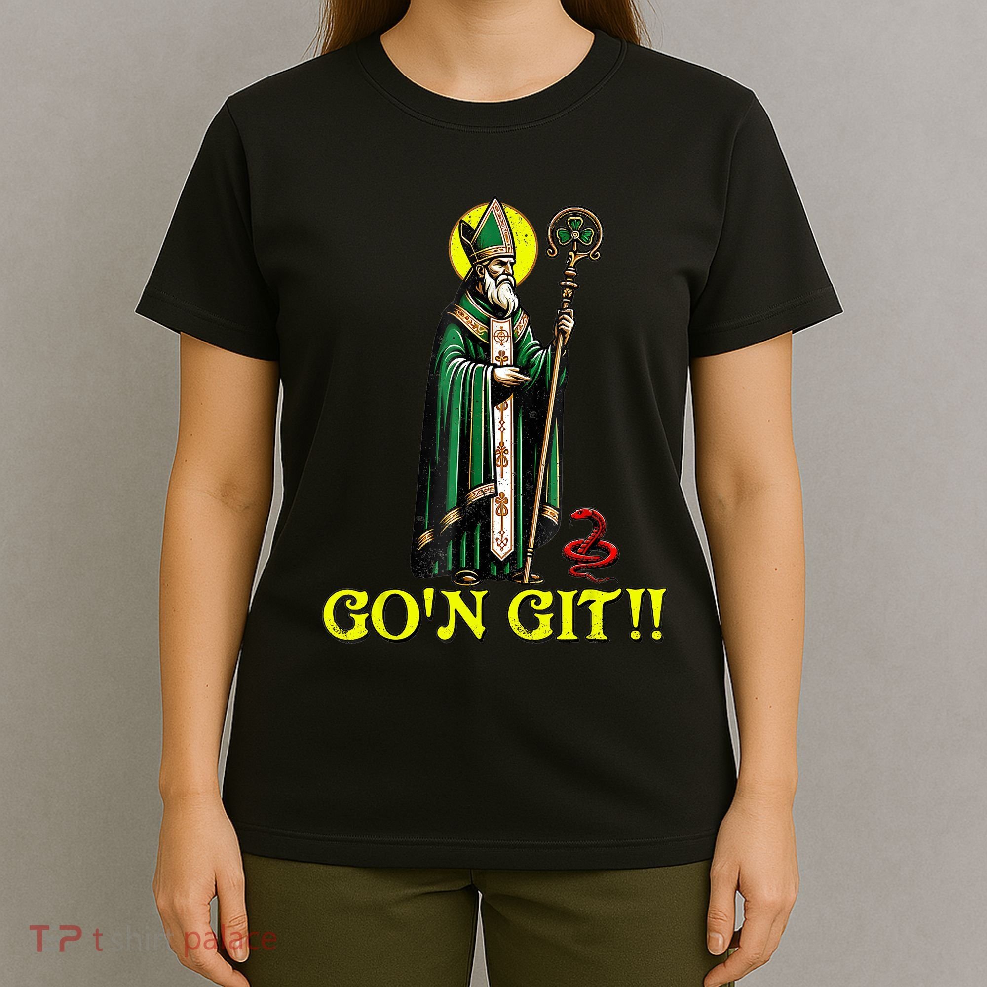 Gon Git Funny St Patricks Day Shamrock St Patty Party Irish T-Shirt