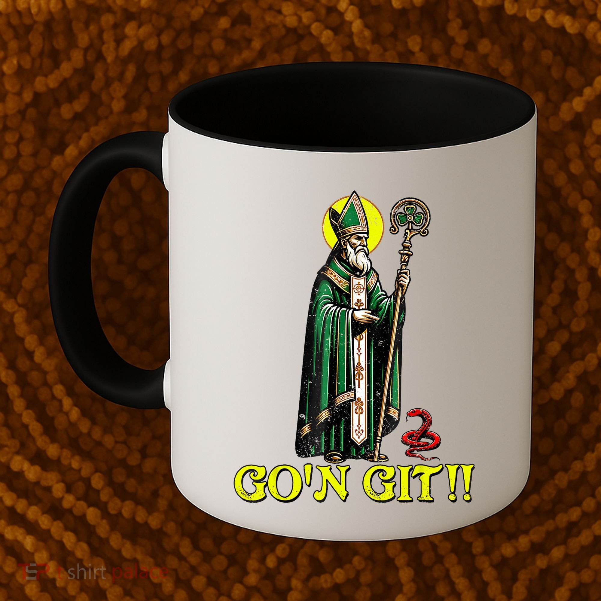 Gon Git Funny St Patricks Day Shamrock St Patty Party Irish Coffee Mug