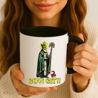 Gon Git Funny St Patricks Day Shamrock St Patty Party Irish Coffee Mug thumb 3