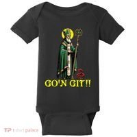 Gon Git Funny St Patricks Day Shamrock St Patty Party Irish Baby Bodysuit thumb 0
