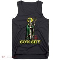 Gon Git Funny St Patricks Day Shamrock St Patty Party Irish Tank Top thumb 0