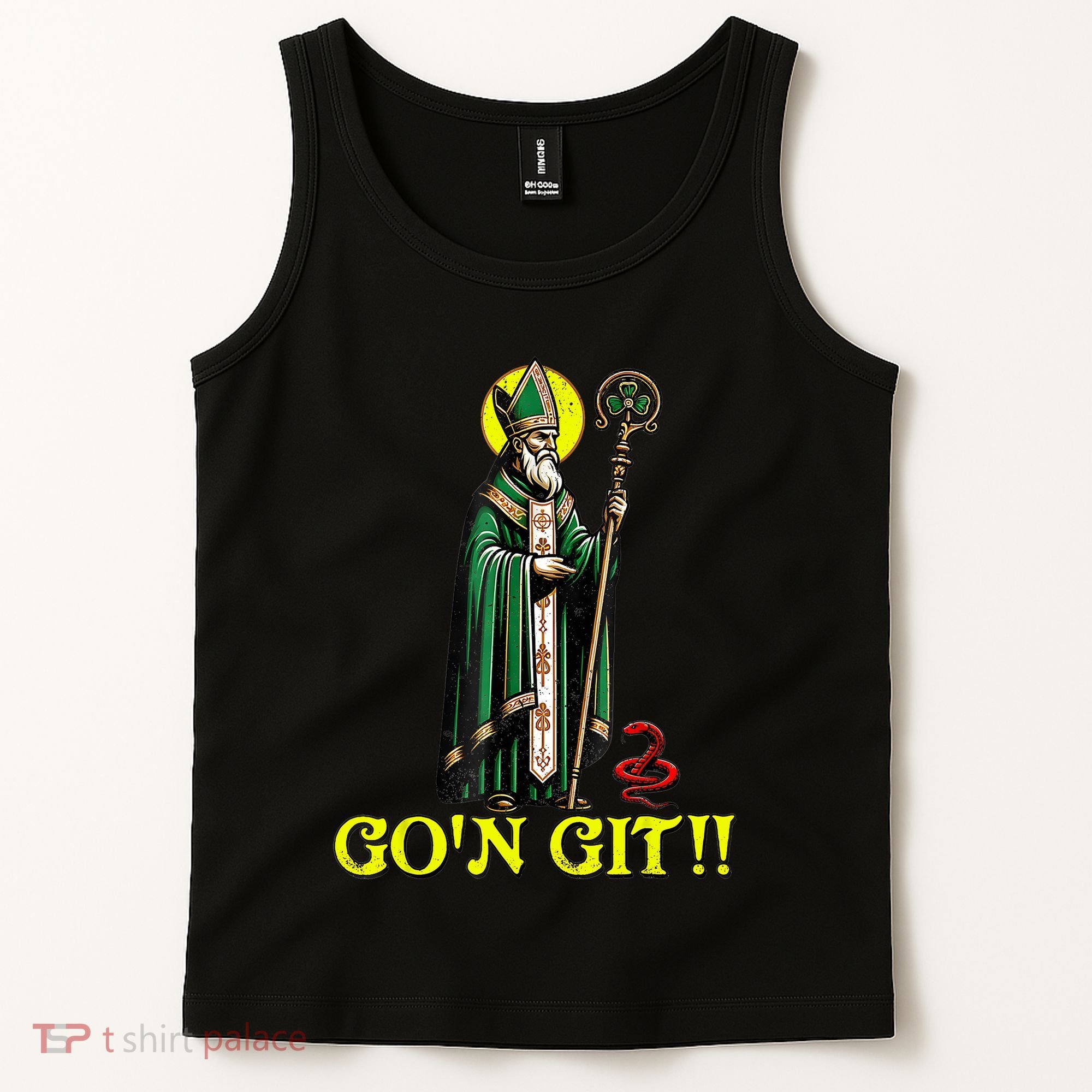 Gon Git Funny St Patricks Day Shamrock St Patty Party Irish Tank Top