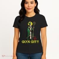 Gon Git Funny St Patricks Day Shamrock St Patty Party Irish Women's T-Shirt thumb 4