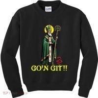 Gon Git Funny St Patricks Day Shamrock St Patty Party Irish Kids Sweatshirt thumb 0