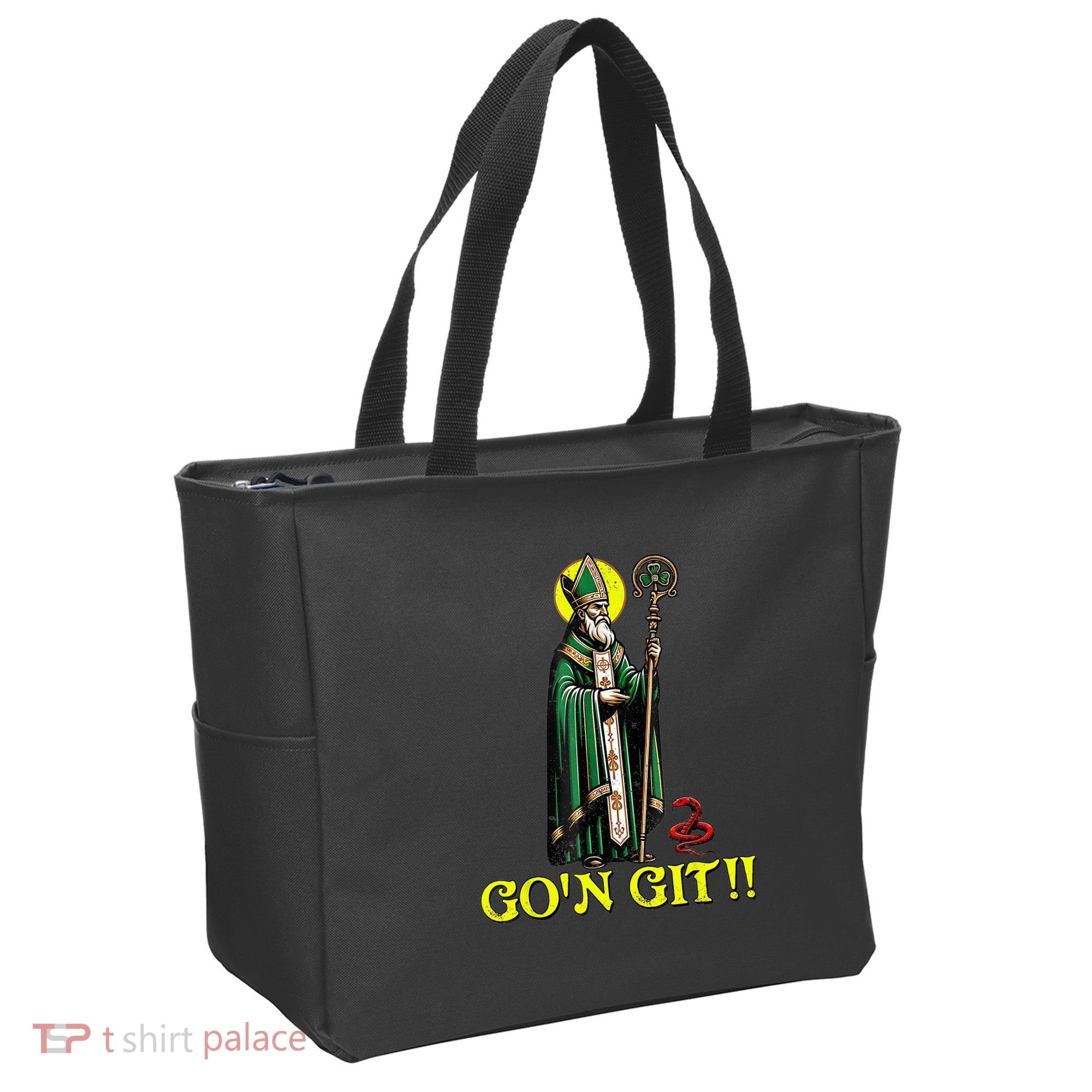 Gon Git Funny St Patricks Day Shamrock St Patty Party Irish Tote Bag