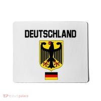 Germany German Football Soccer Ball Travel Retro Jersey Mousepad thumb 0