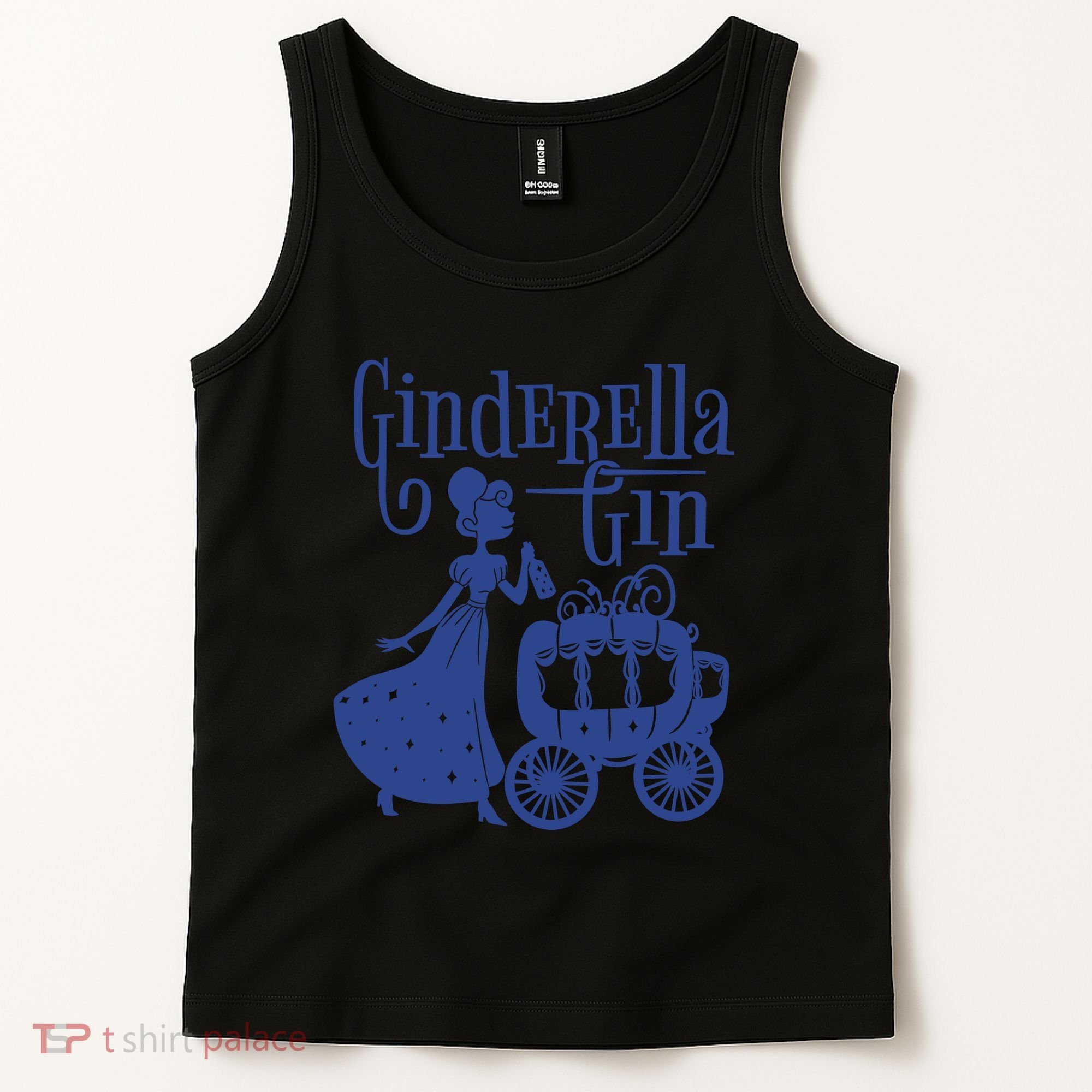 Ginderella Gin Funny Tank Top