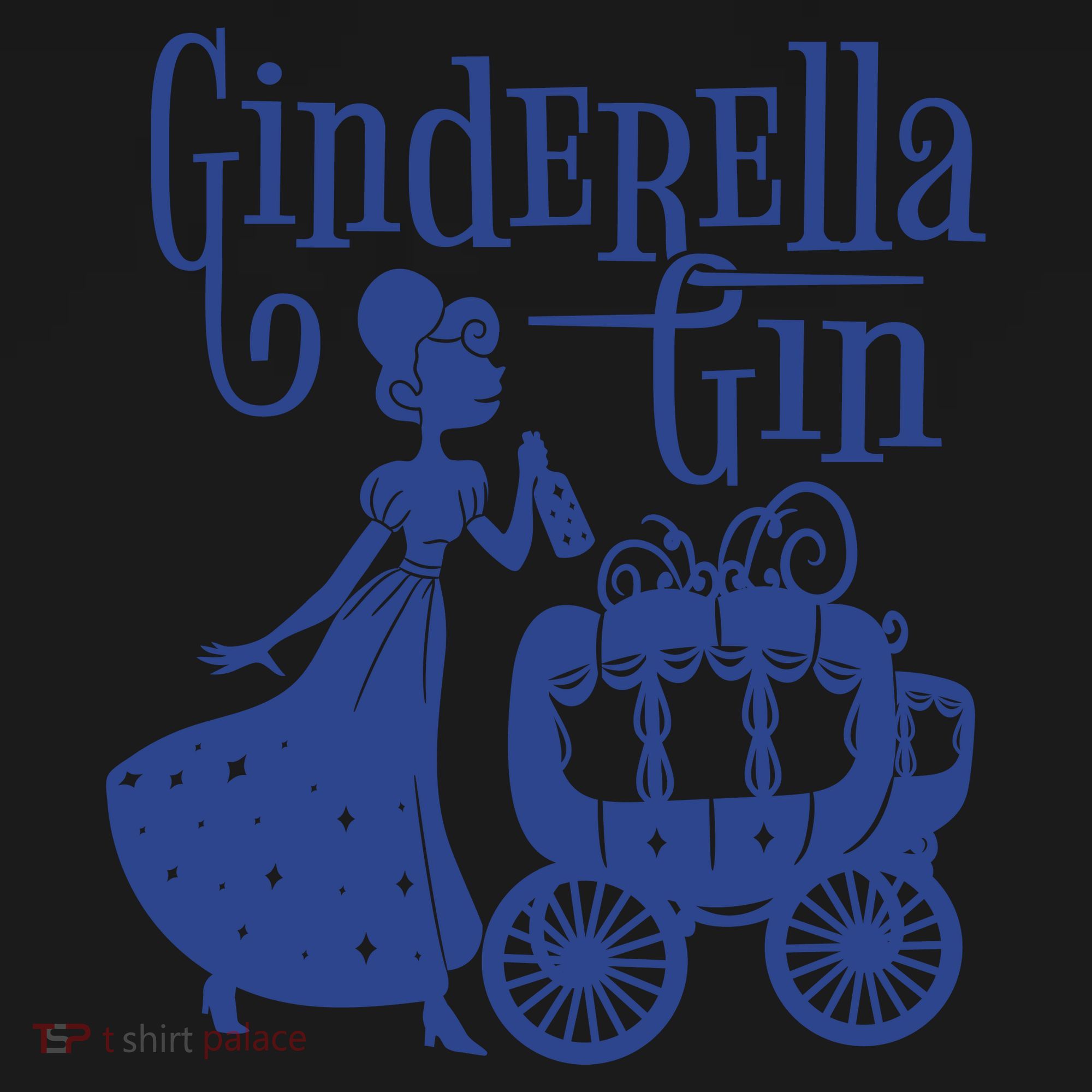 Ginderella Gin Funny Tank Top