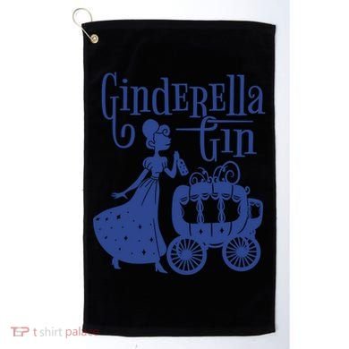 Ginderella Gin Funny Golf Towel