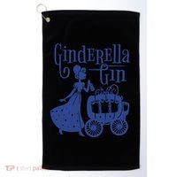 Ginderella Gin Funny Golf Towel thumb 0