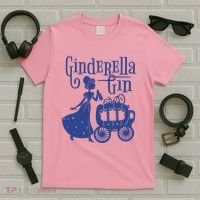Ginderella Gin Funny T-Shirt thumb 5