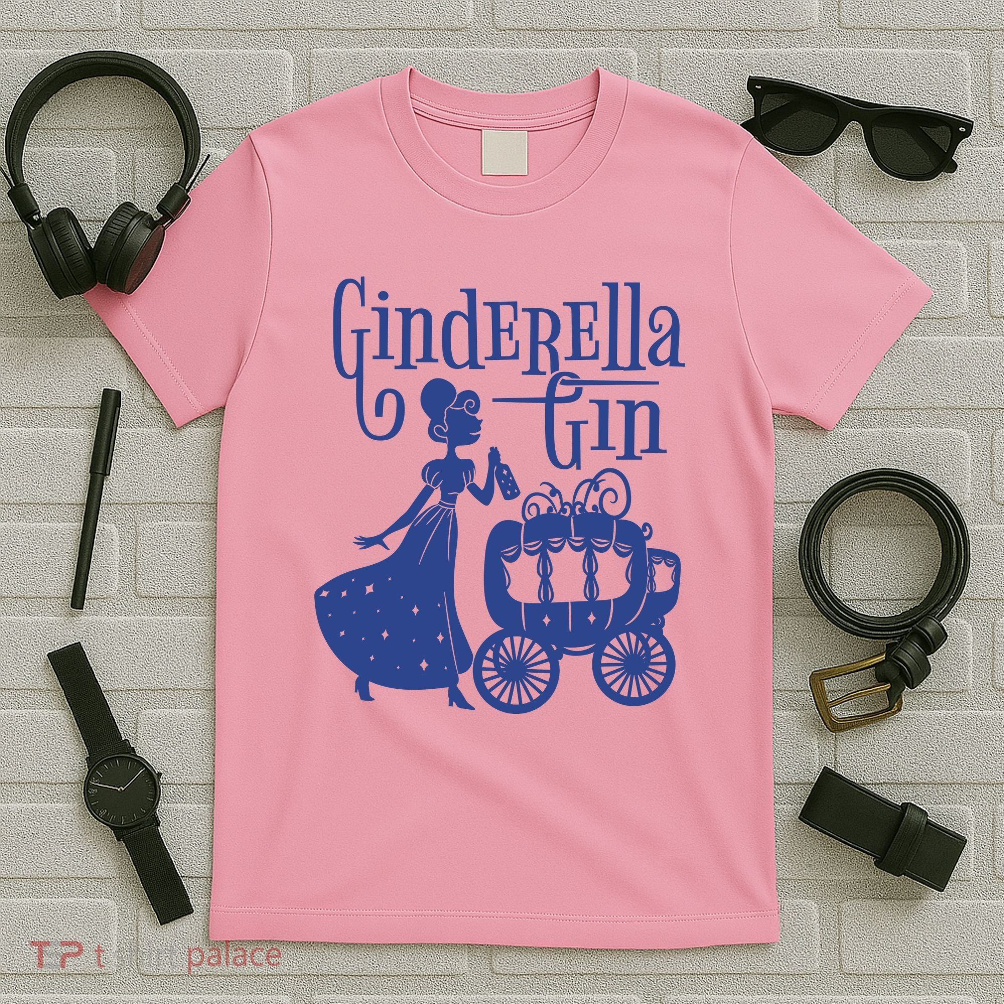 Ginderella Gin Funny T-Shirt