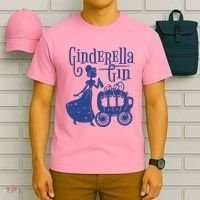 Ginderella Gin Funny T-Shirt thumb 6