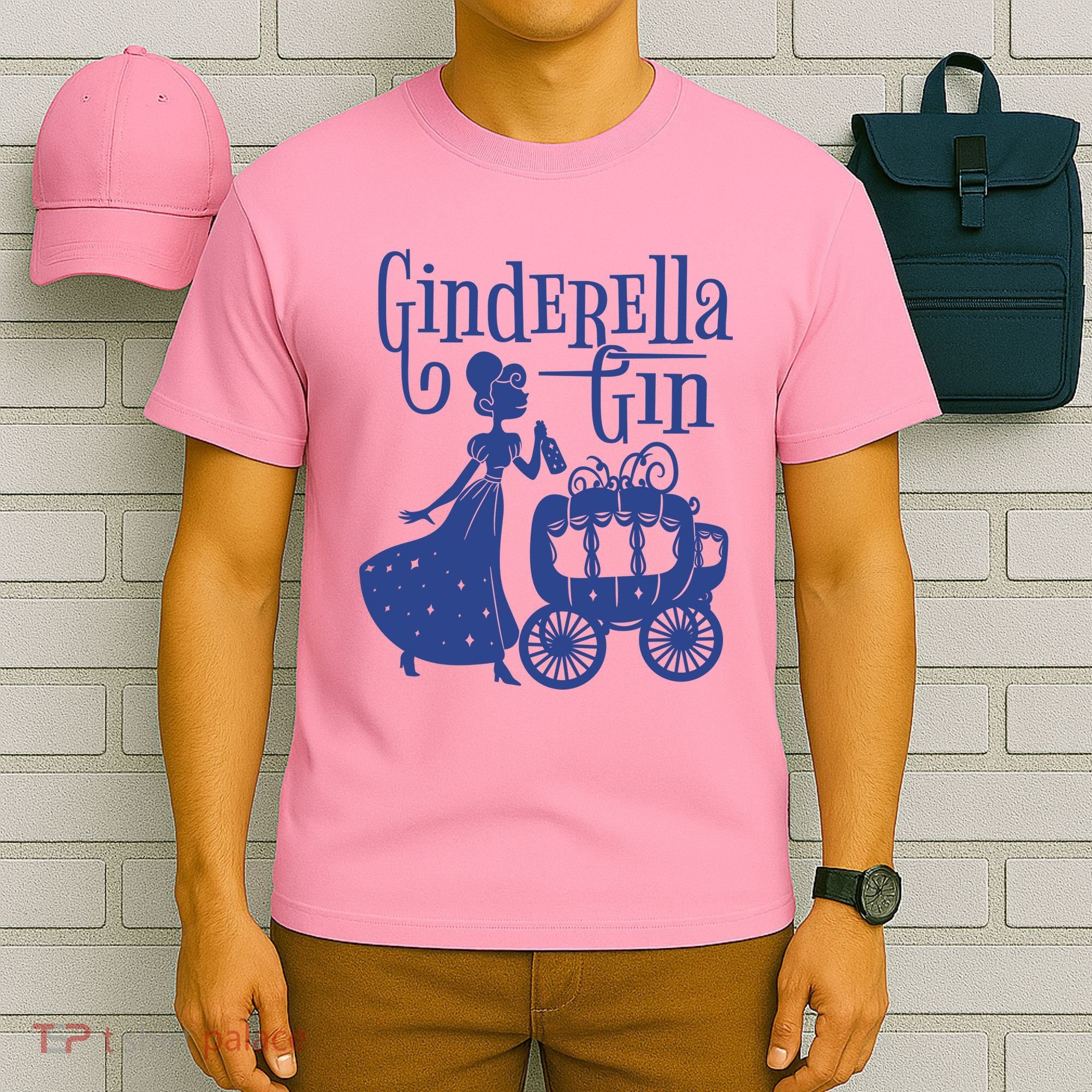 Ginderella Gin Funny T-Shirt