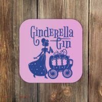 Ginderella Gin Funny Coaster thumb 0