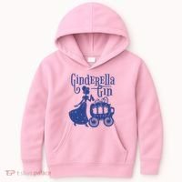 Ginderella Gin Funny Kids Hoodie thumb 0