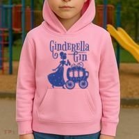 Ginderella Gin Funny Kids Hoodie thumb 2