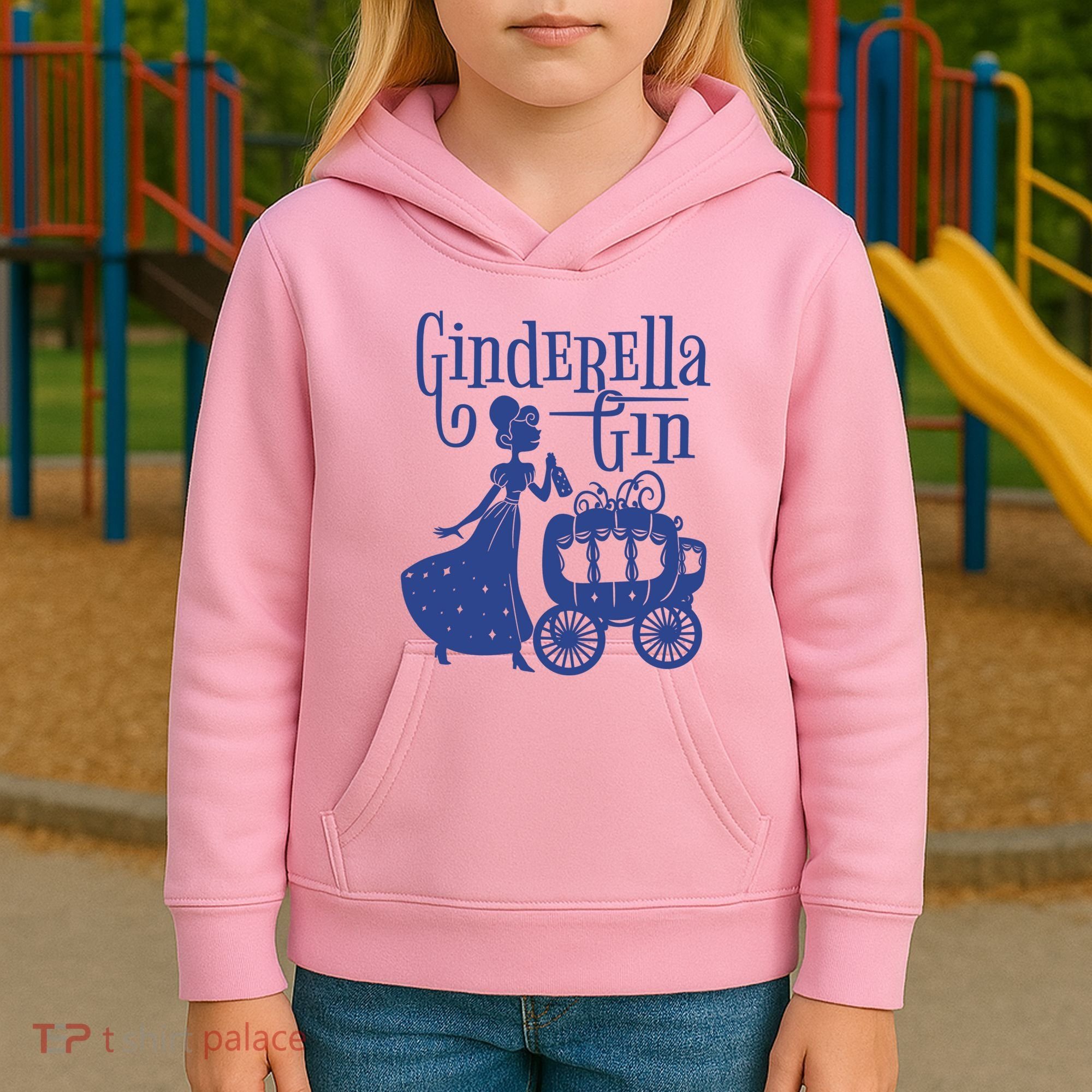 Ginderella Gin Funny Kids Hoodie