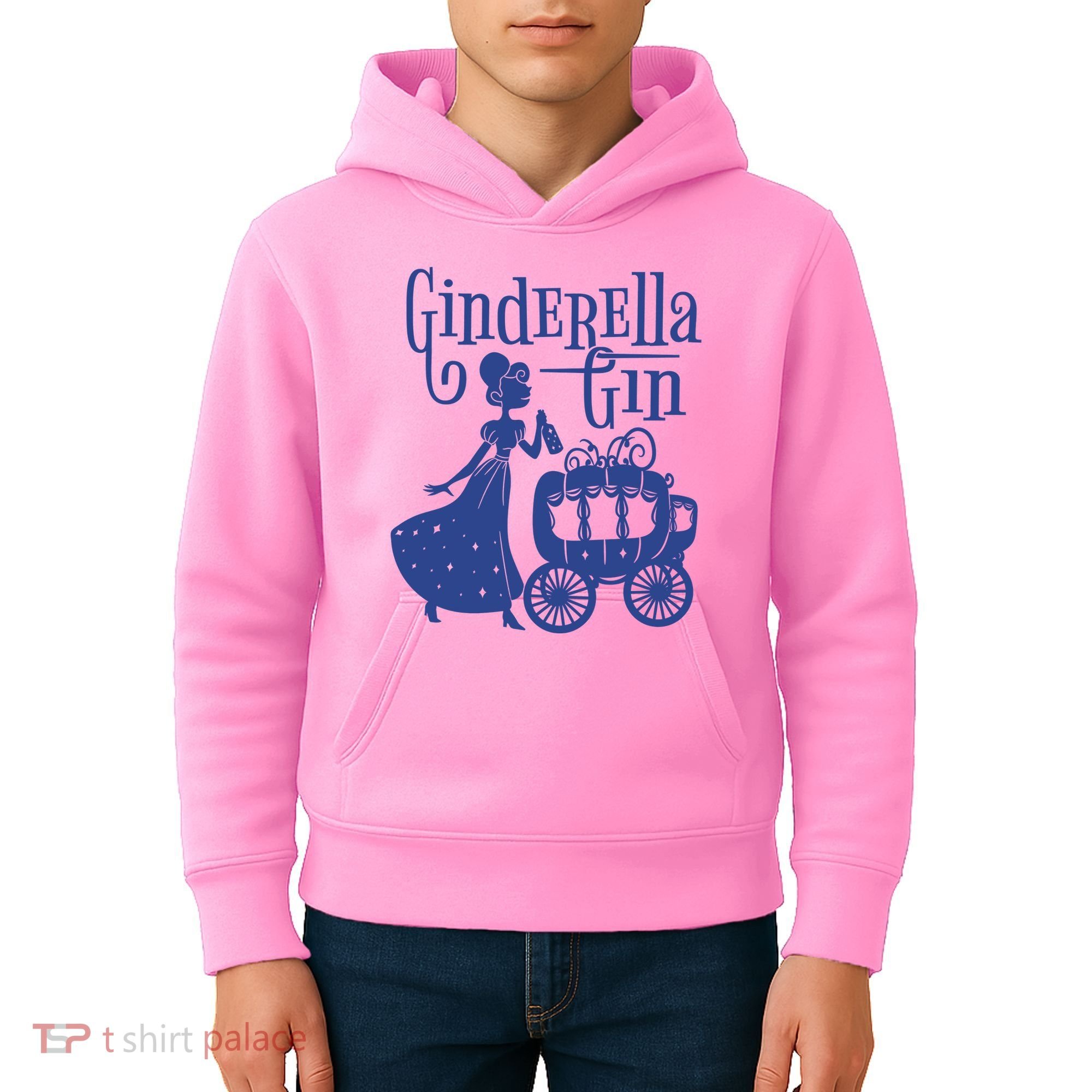 Ginderella Gin Funny Kids Hoodie