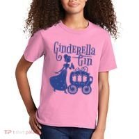 Ginderella Gin Funny Kids T-Shirt thumb 2