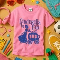 Ginderella Gin Funny Kids T-Shirt thumb 3
