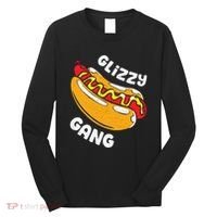Glizzy Gang Funny Hot Dog Long Sleeve Shirt thumb 0