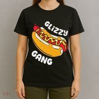 Glizzy Gang Funny Hot Dog T-Shirt thumb 4