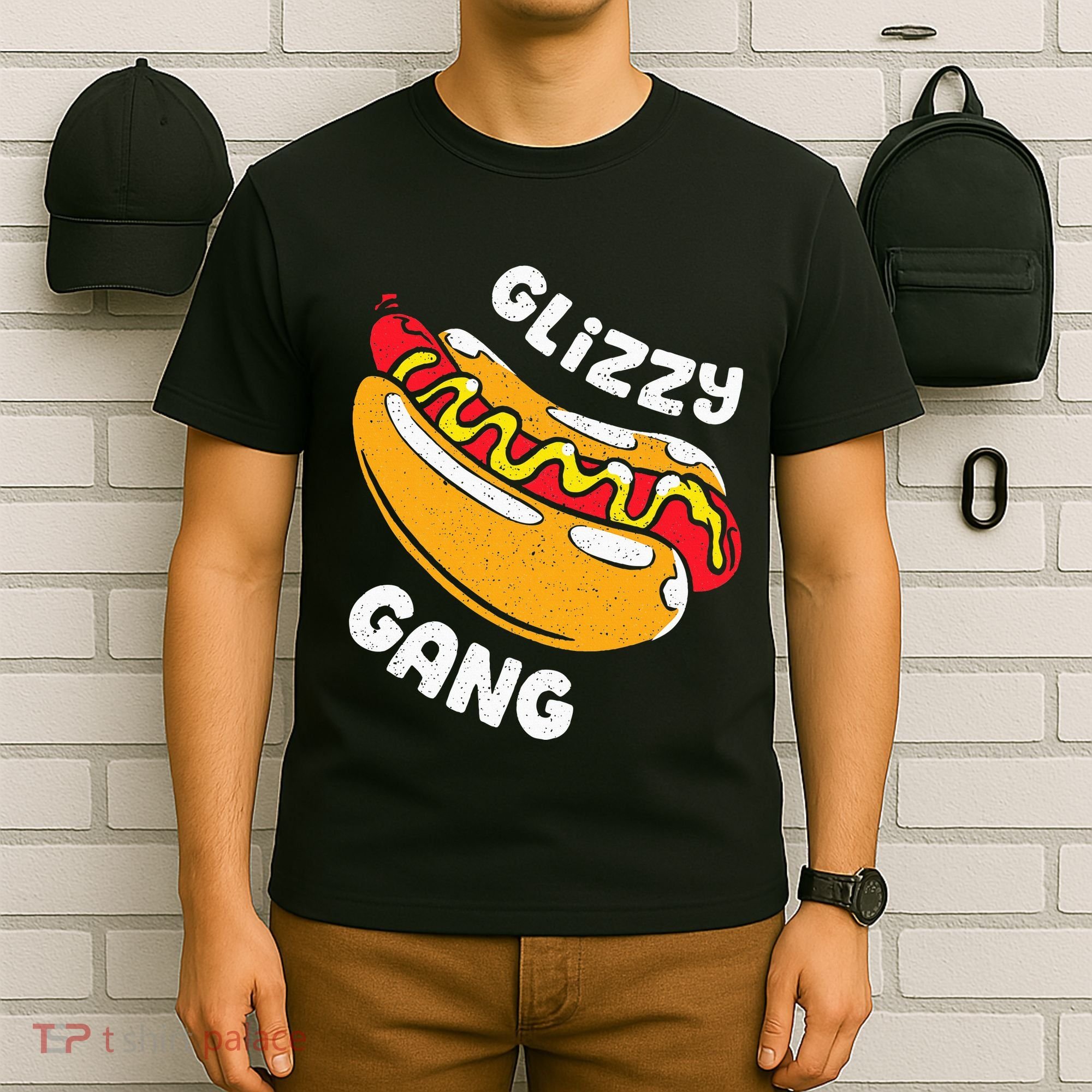 Glizzy Gang Funny Hot Dog T-Shirt