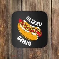 Glizzy Gang Funny Hot Dog Coaster thumb 0