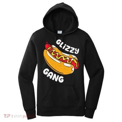 Glizzy Gang Funny Hot Dog Women's Hoodie
