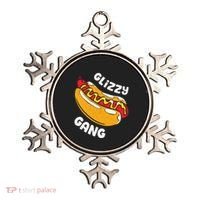 Glizzy Gang Funny Hot Dog Ornament thumb 0