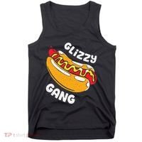 Glizzy Gang Funny Hot Dog Tank Top thumb 0