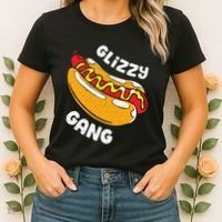 Glizzy Gang Funny Hot Dog Women's T-Shirt thumb 2