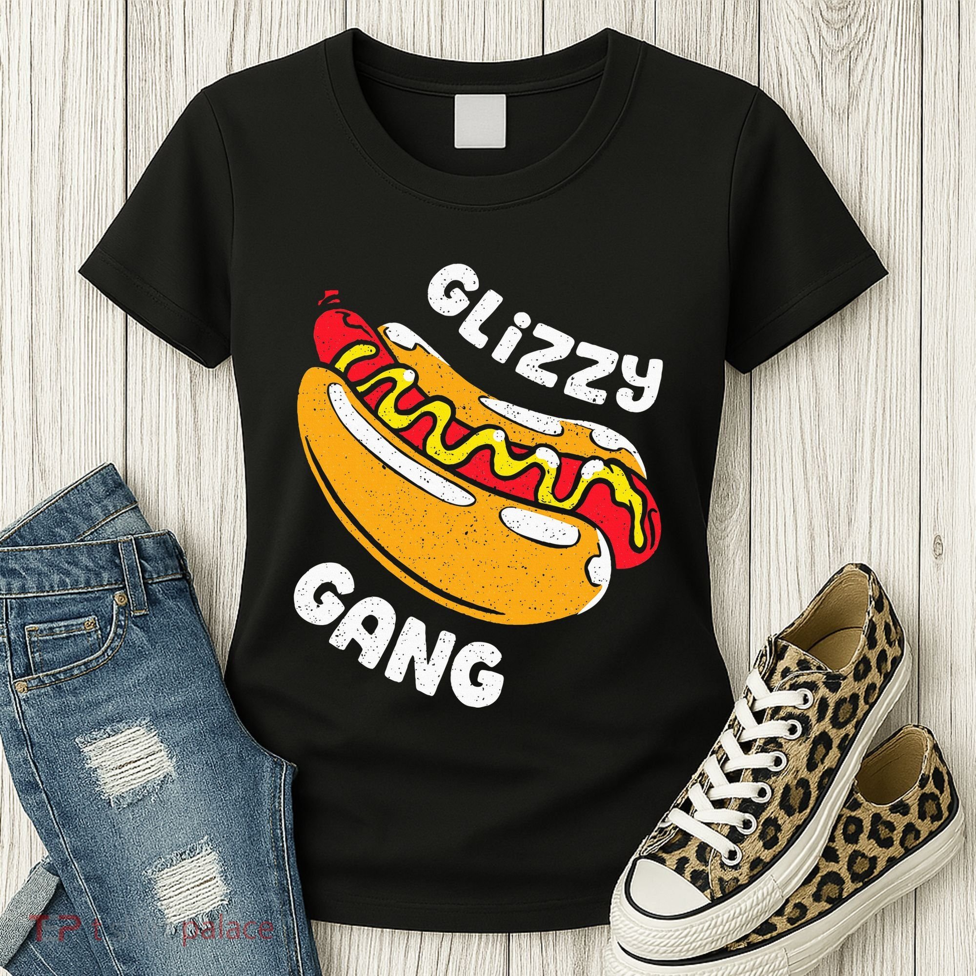 Glizzy Gang Funny Hot Dog Women's T-Shirt