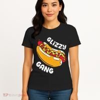 Glizzy Gang Funny Hot Dog Women's T-Shirt thumb 4