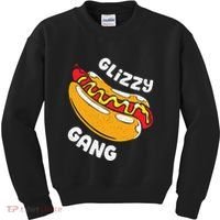 Glizzy Gang Funny Hot Dog Kids Sweatshirt thumb 0